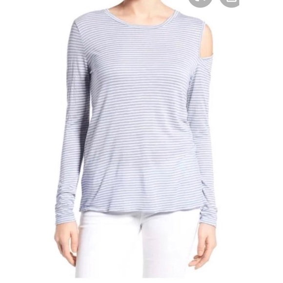 Velvet by Graham & Spencer Cold Shoulder Top - Picture 1 of 6